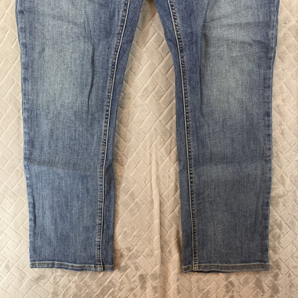 Canyon Retreat Womens 14 Denim Jeans Blue Skinny Rhinestone High Rise Stretch - Picture 4 of 15